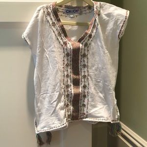 Chach girls size 4 caftan coverup